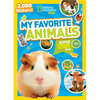 National Geographic Kids My Favorite Animals Super Sticker Activity Book: Two Books in One with 2,000+ Stickers! - Paperback