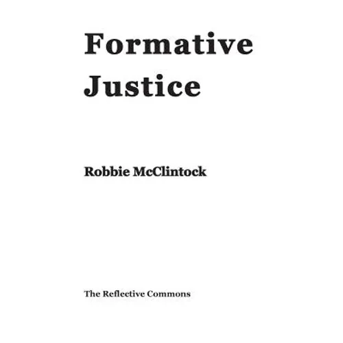 Formative Justice - Paperback