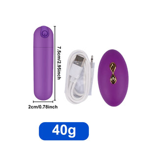 Buy remote-purple Remote Control Wearable Vibrator