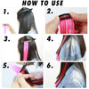 Synthetic Rainbow Highlighted Hair