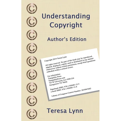 Understanding Copyright: Author's Edition - Paperback