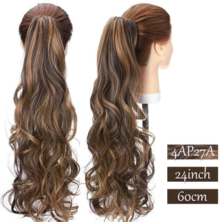 Buy 4ap27a Synthetic Long Wavy Fake Ponytail Extension