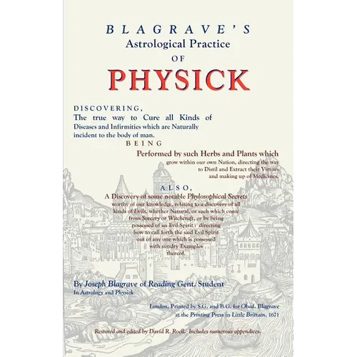 Astrological Practice of Physick - Paperback