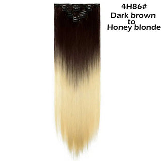 Buy 4h86 Long Straight Clip in on Hair Extensions