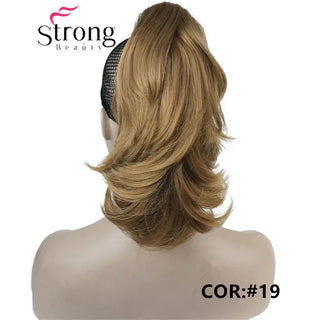 Buy 19-lt-golden-blonde Clip in Claw Ponytail Hair Extension