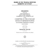 Hearing on the "Financial Institution Bankruptcy Act of 2014" - Paperback