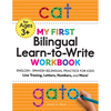 My First Bilingual Learn-To-Write Workbook: English-Spanish Bilingual Practice for Kids: Line Tracing, Letters, Numbers, and More! - Paperback