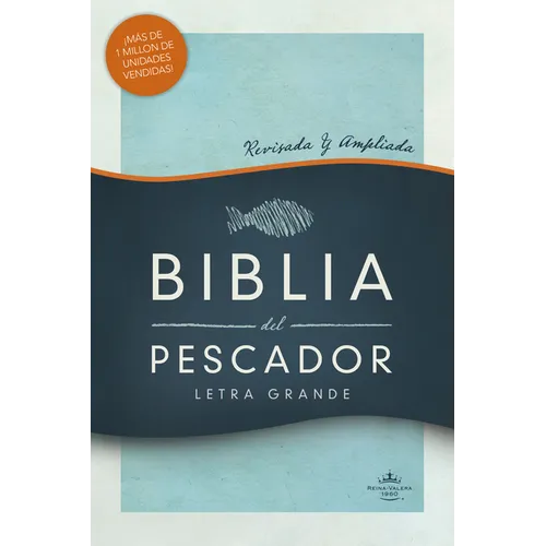 Rvr 1960 Biblia del Pescador Letra Grande, Tapa Dura - Hardcover