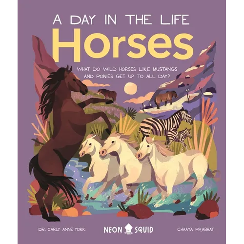 Horses (a Day in the Life): What Do Wild Horses Like Mustangs and Ponies Get Up to All Day? - Hardcover