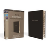 NIV, Reference Bible, Giant Print, Leather-Look, Black, Red Letter Edition, Indexed, Comfort Print - Imitation Leather