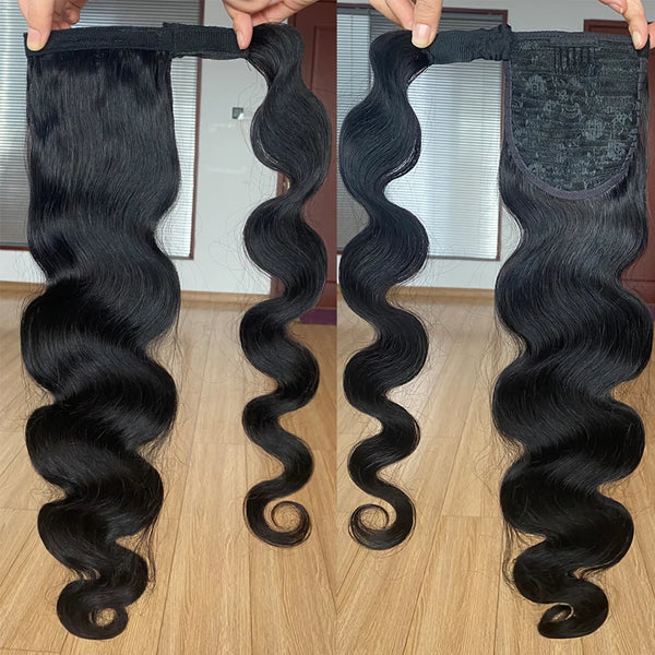 Wrap Around Ponytail