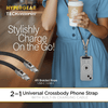 HyperGear 2-in-1 Universal Crossbody Phone Strap and Charging Cable