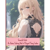 Graceful Girls: An Anime Coloring Book of Elegant Young Ladies - Paperback
