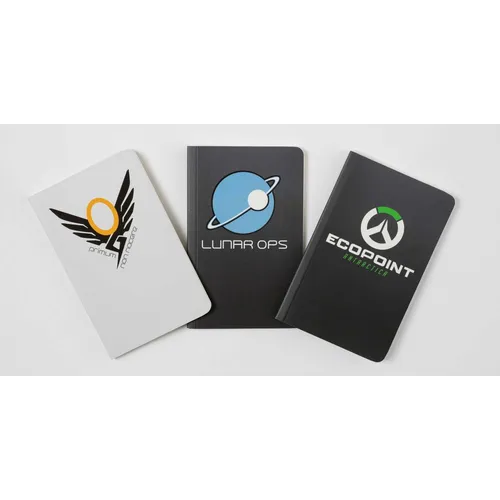 Overwatch: Pocket Notebook Collection (Set of 3): Winston, Mercy, and Mei - Paperback