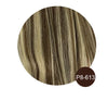 Women Toupee With Bangs Breathable 100% Real Human Hairpiece Blonde Color Wigs