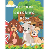 Cute Dog Coloring Book for Kids - Paperback