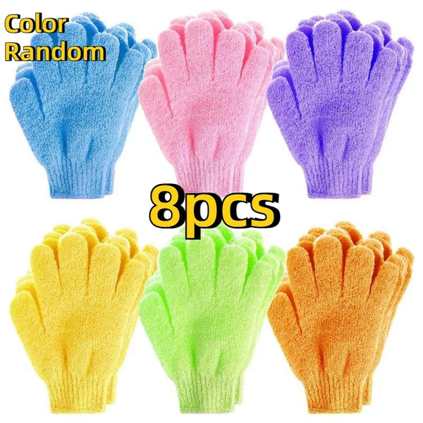 Five Fingers Bath Gloves