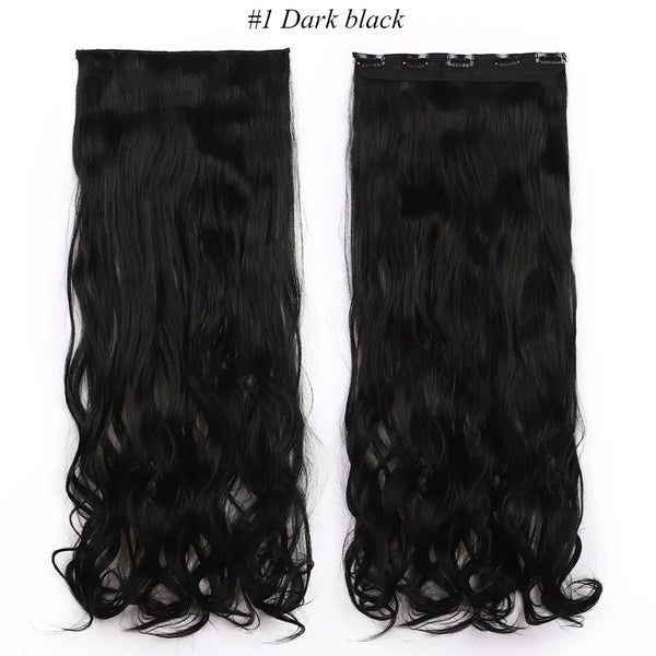 Synthetic Long Wavy Clip in