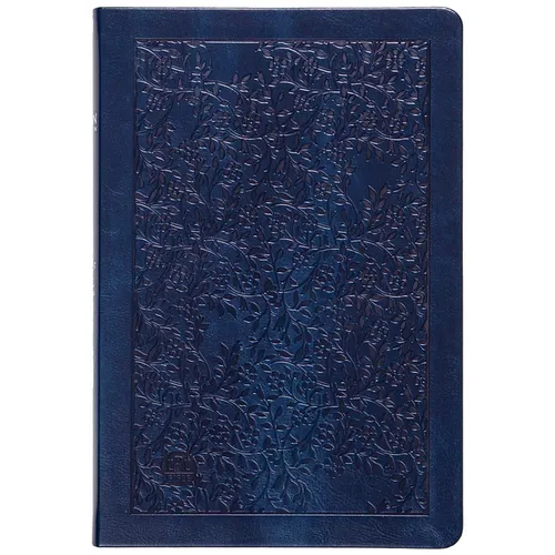 The Passion Translation New Testament (2020 Edition) Large Print Navy: With Psalms, Proverbs, and Song of Songs - Imitation Leather