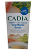 Vegetable Broth, Organic, Low Sodium, Cadia