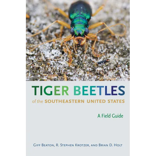 Tiger Beetles of the Southeastern United States: A Field Guide - Paperback