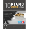 10 Piano Weddings Songs: Easy songs for Piano & Church Organ - for an low level performer, church musicians, organists, students, children, tee - Paperback