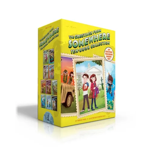 The Greetings from Somewhere Ten-Book Collection (Boxed Set): The Mystery of the Gold Coin; Of the Mosaic; Of the Stolen Painting; In the Forbidden Ci - Paperback