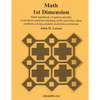 Math 1st Dimension - Paperback