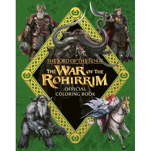 The Lord of the Rings: The War of the Rohirrim Official Coloring Book - Paperback