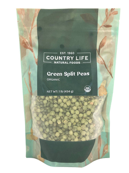Peas, Green, Organic, Split