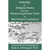 Anthology of Religious Poetry from the Mexican Inquisition Trials of 16th-Century CryptoJews - Paperback