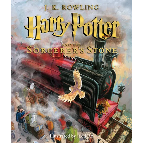 Harry Potter and the Sorcerer's Stone: The Illustrated Edition (Harry Potter, Book 1) - Hardcover