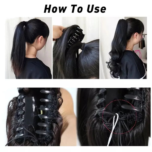 Claw Clip Ponytail Extensions