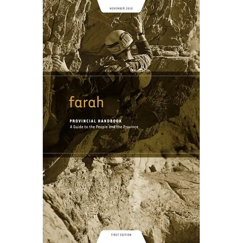 Farah Provincial Handbook: A Guide to the People and the Province - Paperback