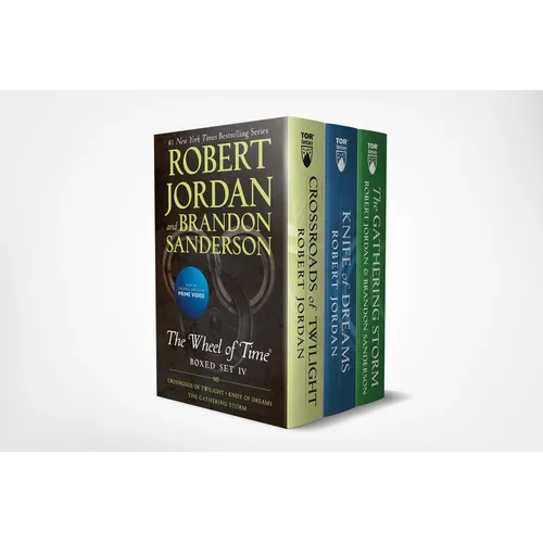 Wheel of Time Premium Boxed Set IV: Books 10-12 (Crossroads of Twilight, Knife of Dreams, the Gathering Storm) - Mass Market Paperbound
