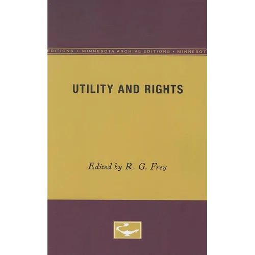Utility and Rights - Paperback