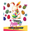 Easter coloring books for children: (Jumbo Size Edition) - Paperback
