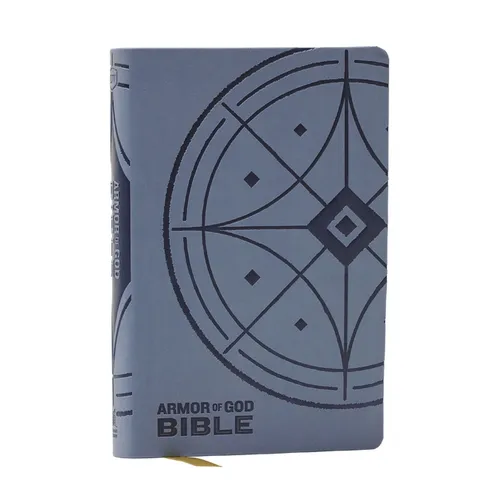 KJV Armor of God Bible, Blue/Gray Leathersoft (Children's Bible, Red Letter, Comfort Print, Holy Bible): King James Version - Imitation Leather