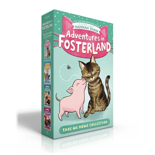 Adventures in Fosterland Take Me Home Collection (Boxed Set): Emmett and Jez; Super Spinach; Baby Badger; Snowpea the Puppy Queen - Paperback
