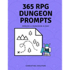 365 RPG Dungeon Prompts: Design a Dungeon a Day - Paperback