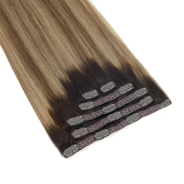 Remy Natural Hair Clip in Extensions