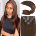Silky Straight Clip Ins
