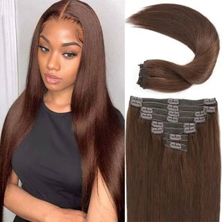 Silky Straight Clip Ins
