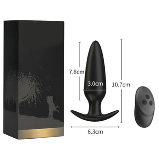 Buy s-size-with-remote Wireless Remote Control Anal Plug Vibrator