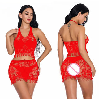 Buy wm006-red Open Crotch Erotic Lingerie