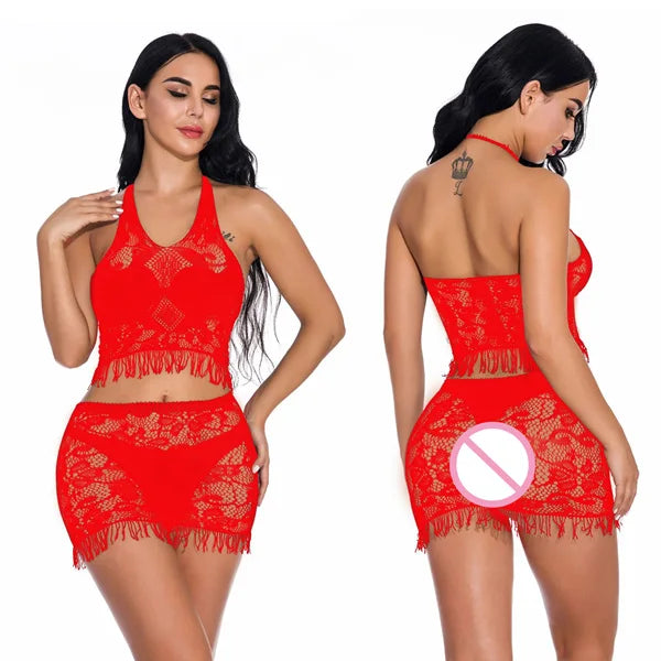 Open Crotch Erotic Lingerie