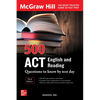 500 ACT English and Reading Questions to Know by Test Day, Third Edition - Paperback
