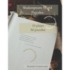 Shakespeare Word Puzzles - Paperback