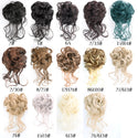 Messy Curly Fluffy Hair Bun Clip in Ponytail Hair Extensions