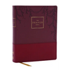 The Prayer Bible: Pray God's Word Cover to Cover (Nkjv, Burgundy Leathersoft, Red Letter, Comfort Print) - Imitation Leather
